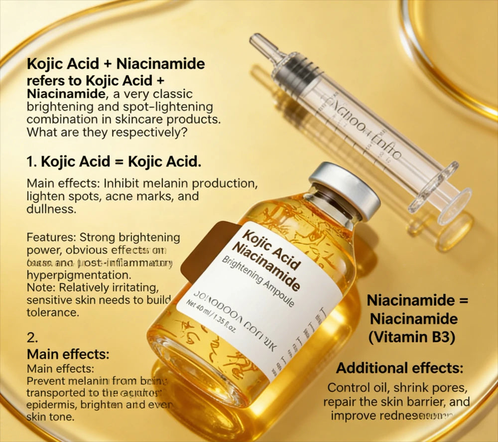 Kojic Acid Niacinamide Brightening Serum