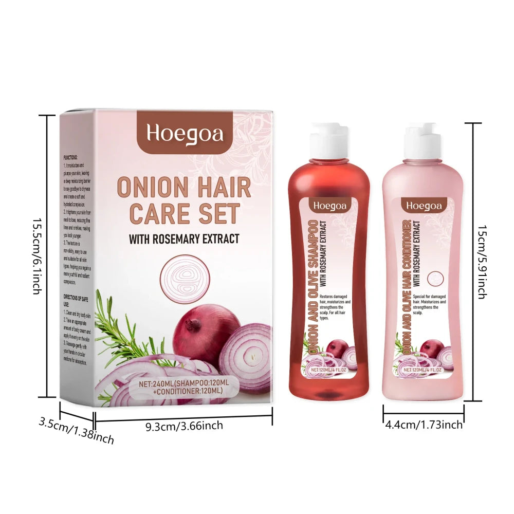 Rosemary Onion Hair Care Set