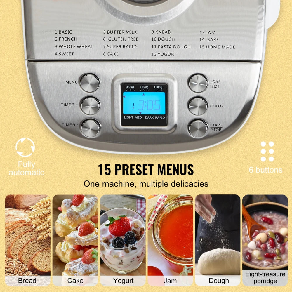 Automatic Bread Maker Machine