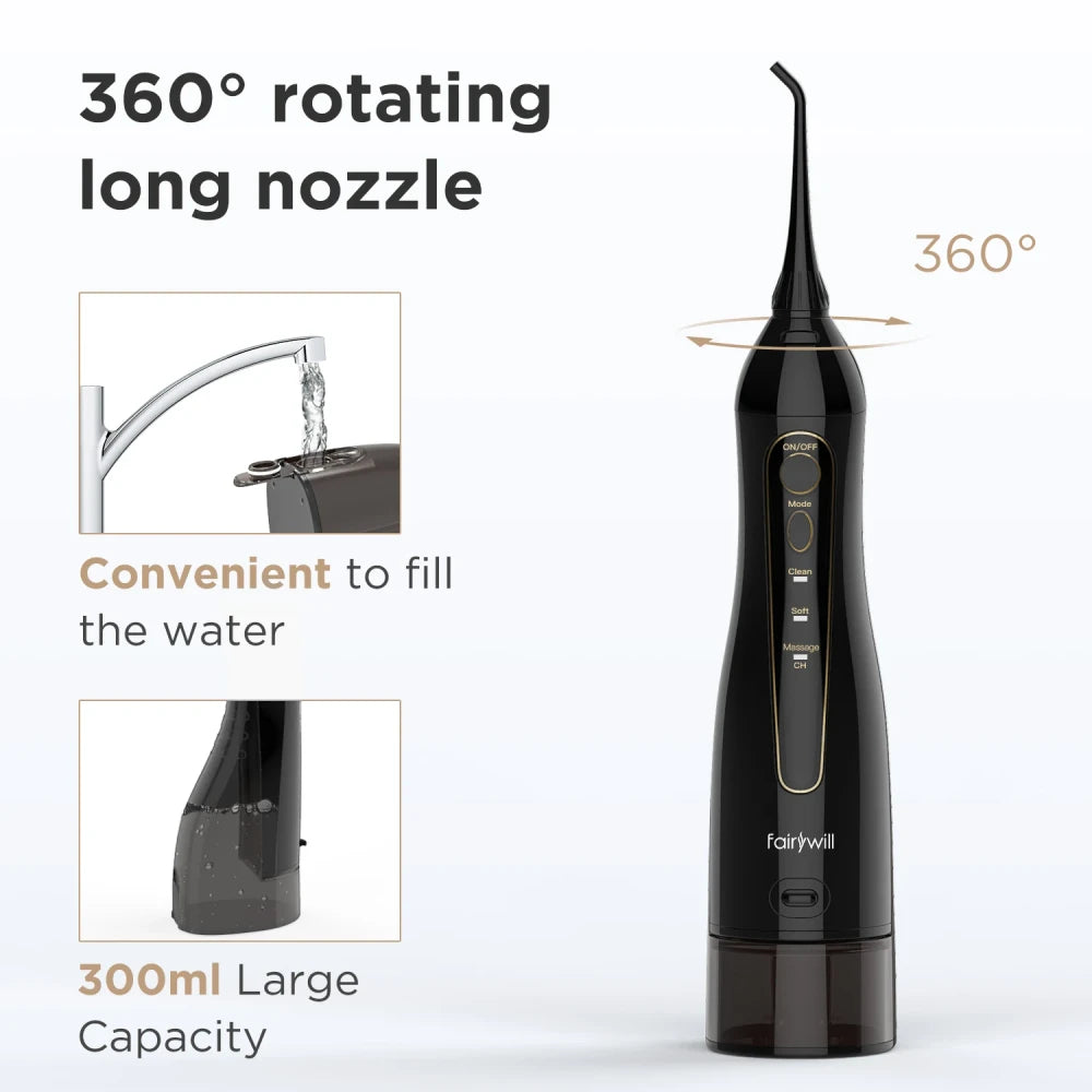 Portable Rechargeable Oral Irrigator