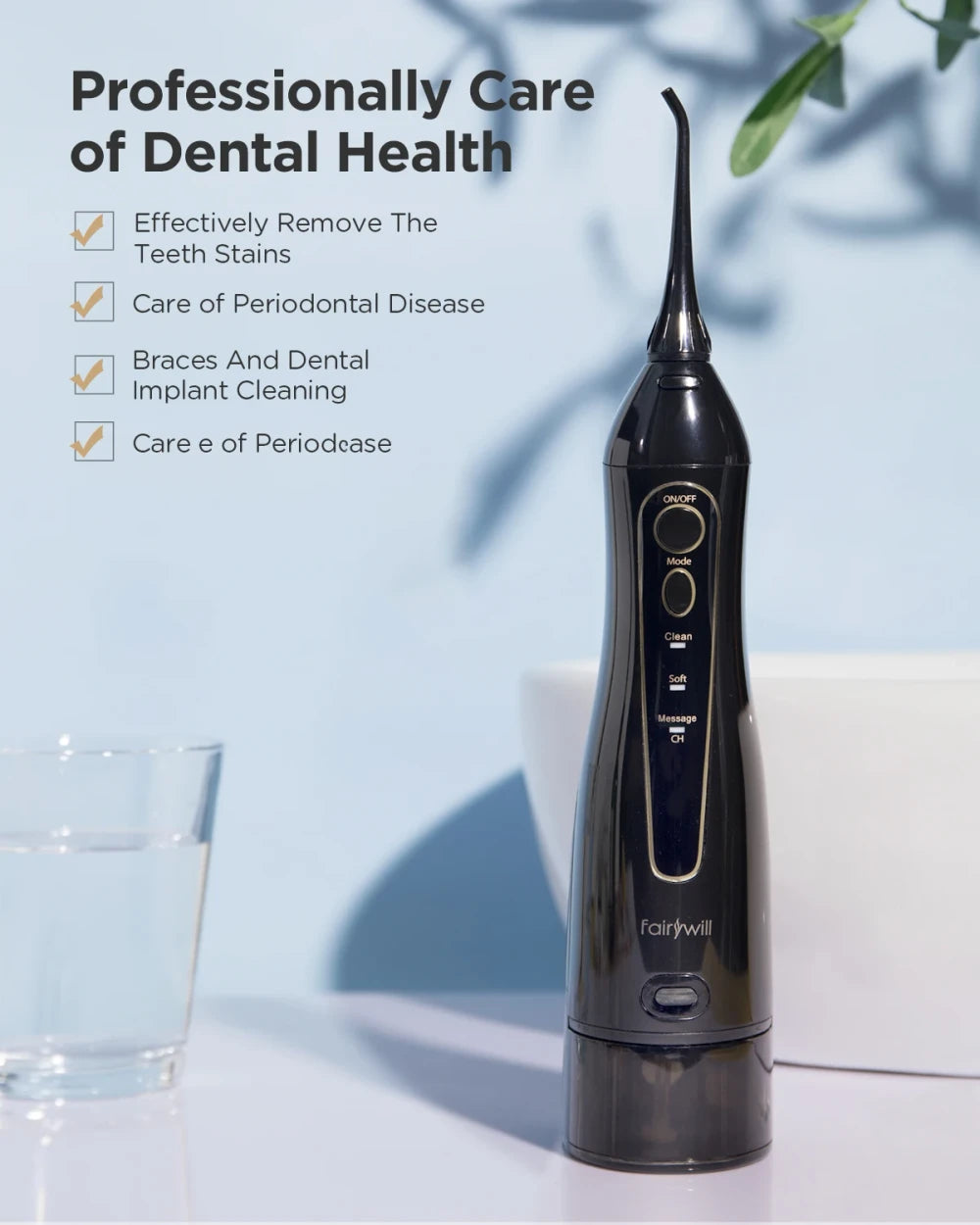Portable Rechargeable Oral Irrigator