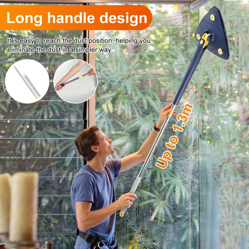 Telescopic Triangle Cleaning Mop
