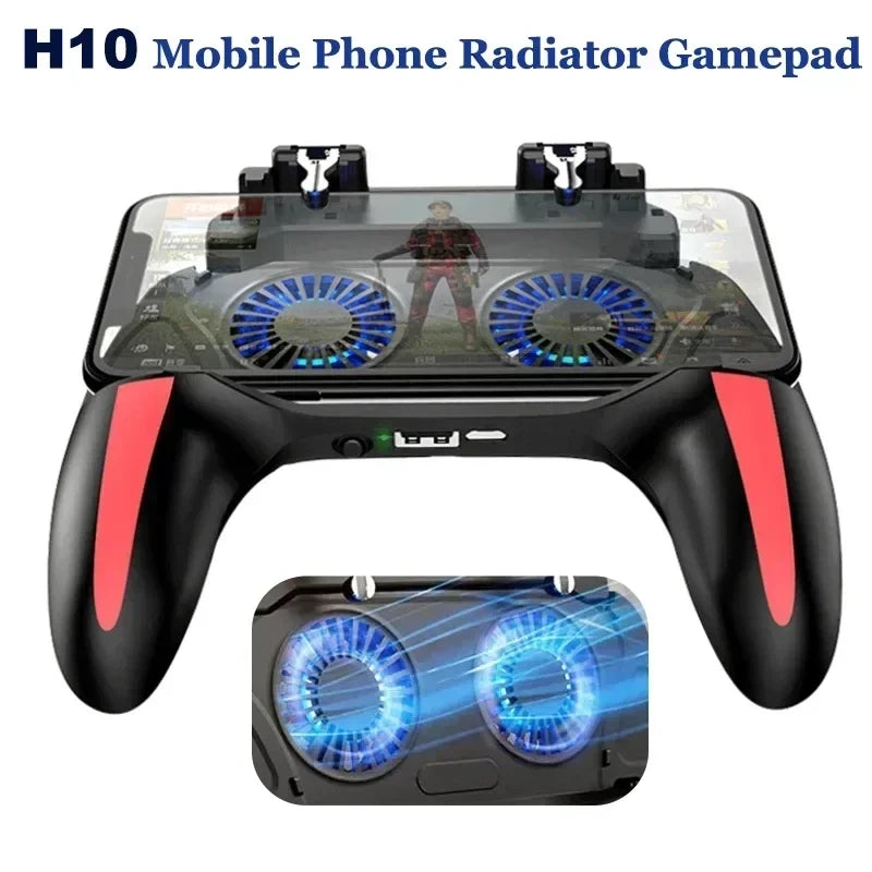 Mobile Gaming Controller with Radiator