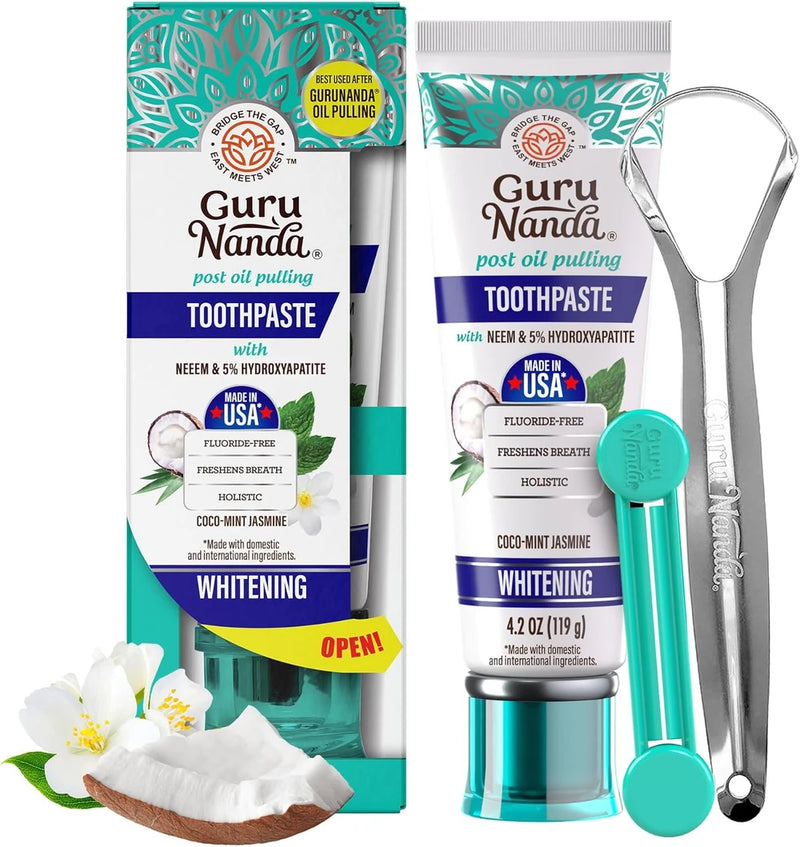 GuruNanda Hydroxyapatite Whitening Toothpaste