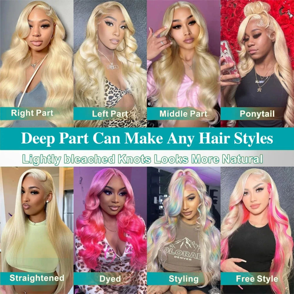 Blonde Body Wave Human Hair Wig