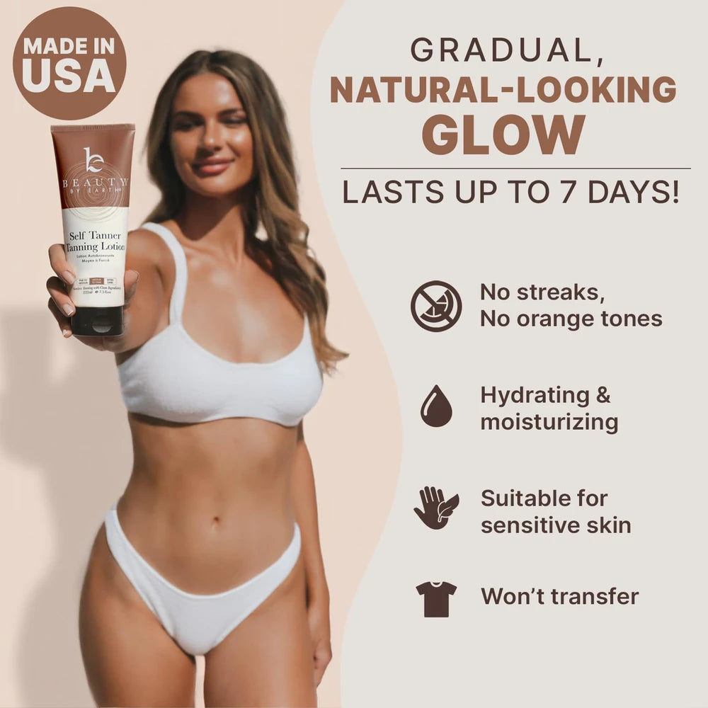 Beauty by Earth Self Tanning Lotion