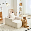 Corduroy Cloud Chaise Lounge Sofa