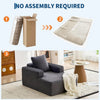 Corduroy Cloud Chaise Lounge Sofa