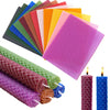 Colored Beeswax Candle Making Kit