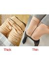Fleece Lined Translucent Thermal Tights