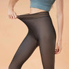 Fleece Lined Translucent Thermal Tights