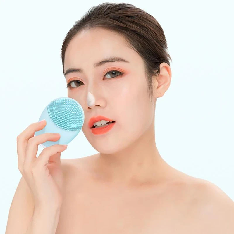 Electric Silicone Facial Cleanser