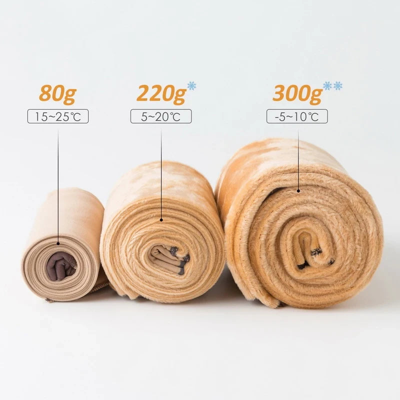 Fleece Lined Translucent Thermal Tights