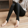 Fleece Lined Translucent Thermal Tights