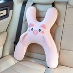 Plush Car Neck Pillow for Travel