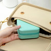 Portable Macaroon Leather Jewelry Box