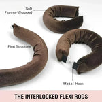 Heatless Hair Curling Rod Headband