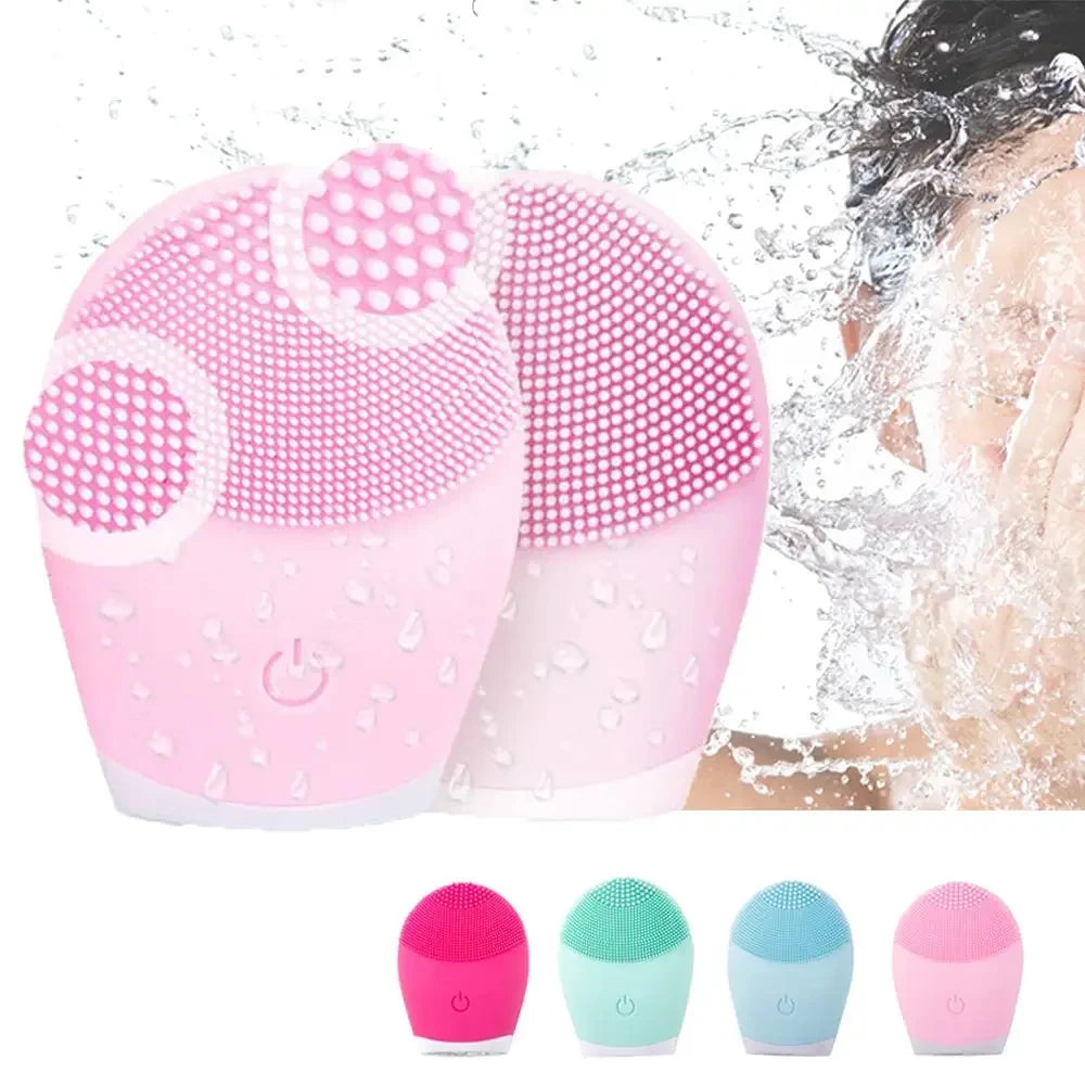 Electric Silicone Facial Cleanser