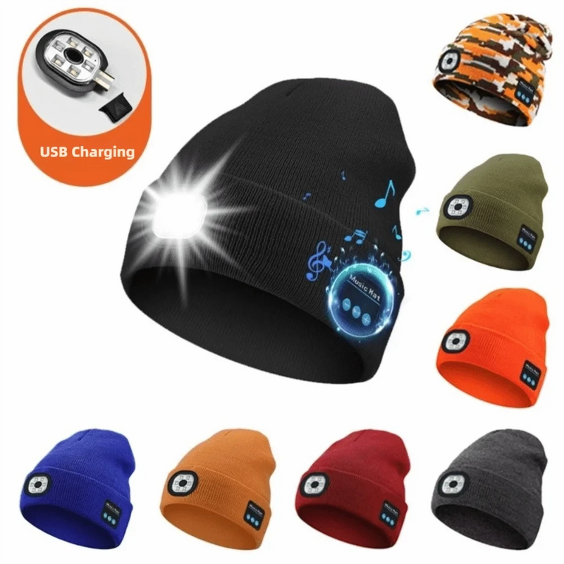 LED Bluetooth Beanie Hat