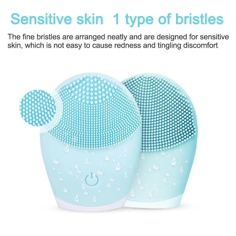 Electric Silicone Facial Cleanser