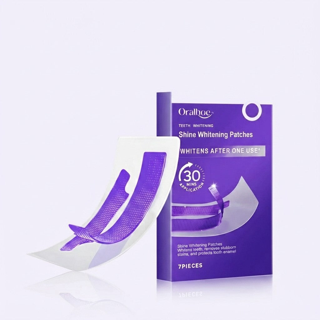 Purple Teeth Whitening Strips