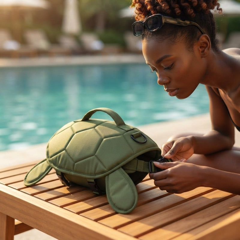 Turtle Shape Dog Life Jacket
