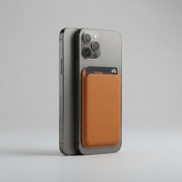 Leather MagSafe Phone Wallet Case