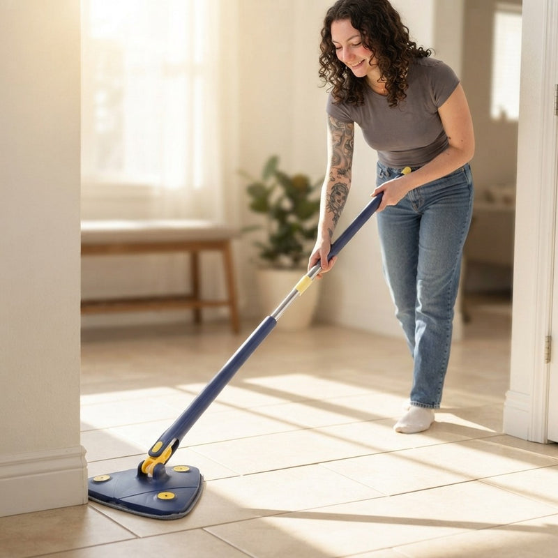 Telescopic Triangle Cleaning Mop