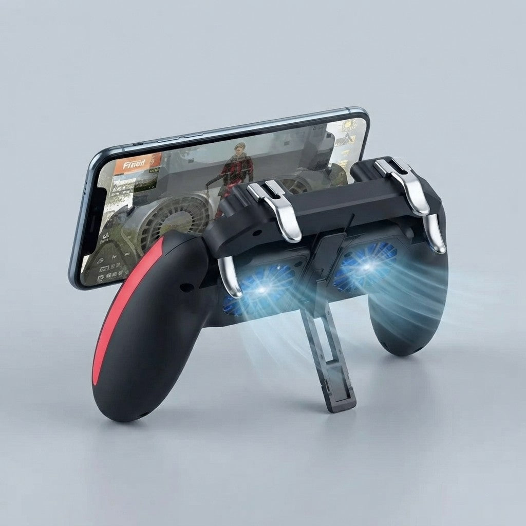 Mobile Gaming Controller with Radiator