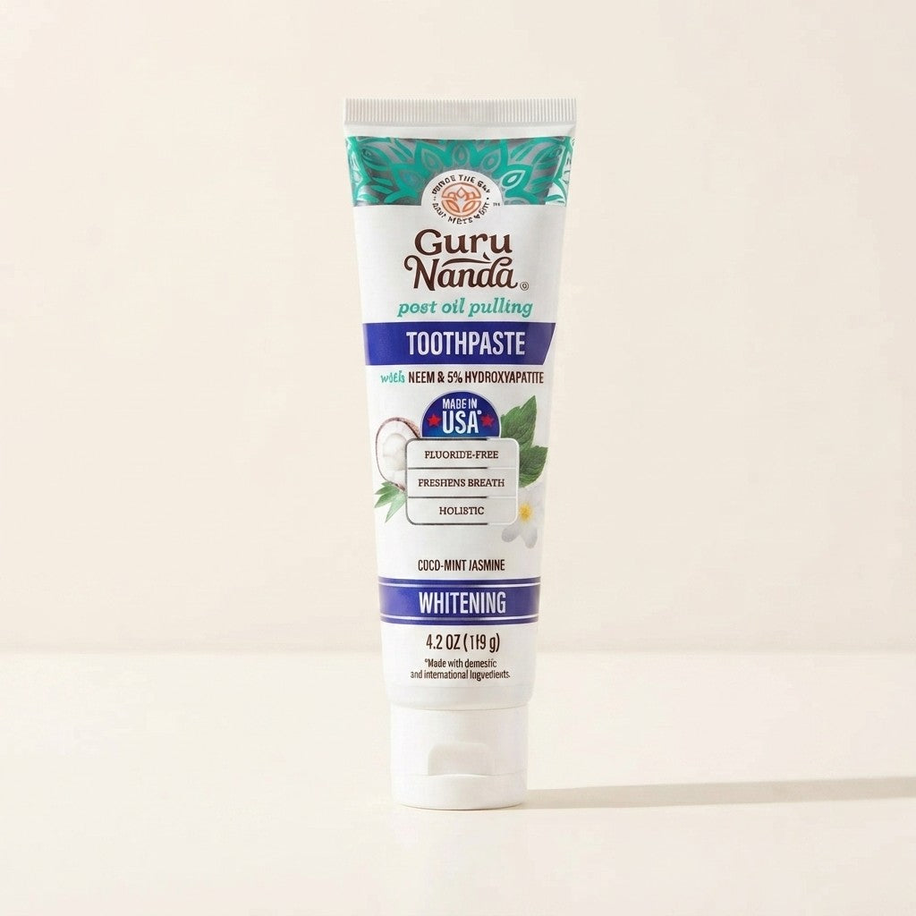 GuruNanda Hydroxyapatite Whitening Toothpaste