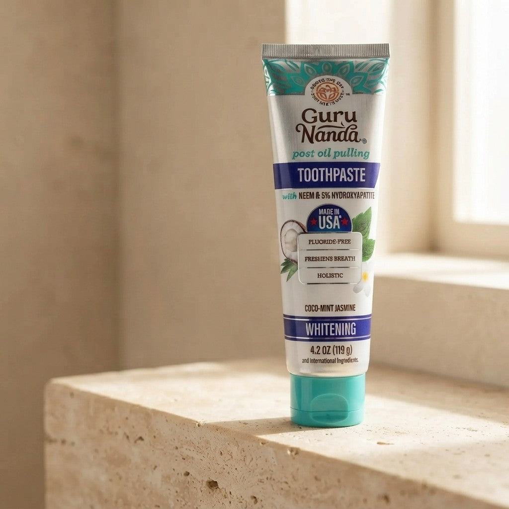 GuruNanda Hydroxyapatite Whitening Toothpaste