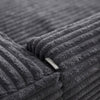 Corduroy Cloud Chaise Lounge Sofa