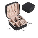 Portable Macaroon Leather Jewelry Box